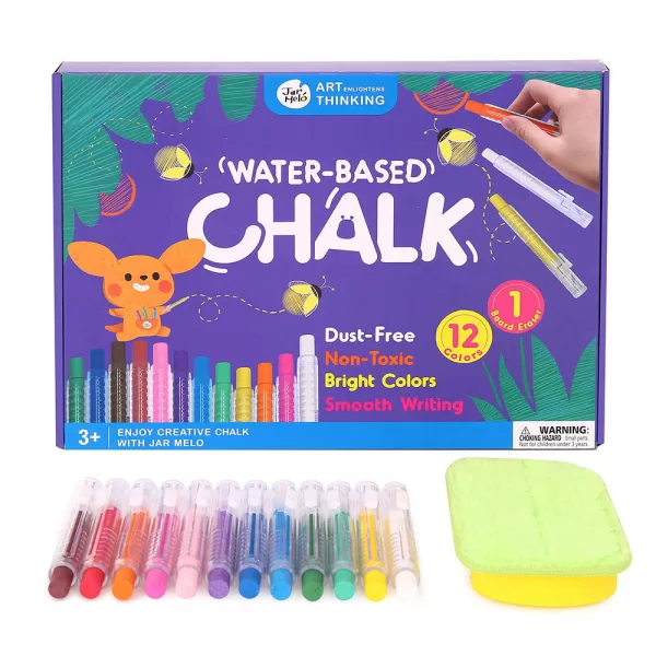 Jar Meló – Water-Based Chalk – 12 Colours