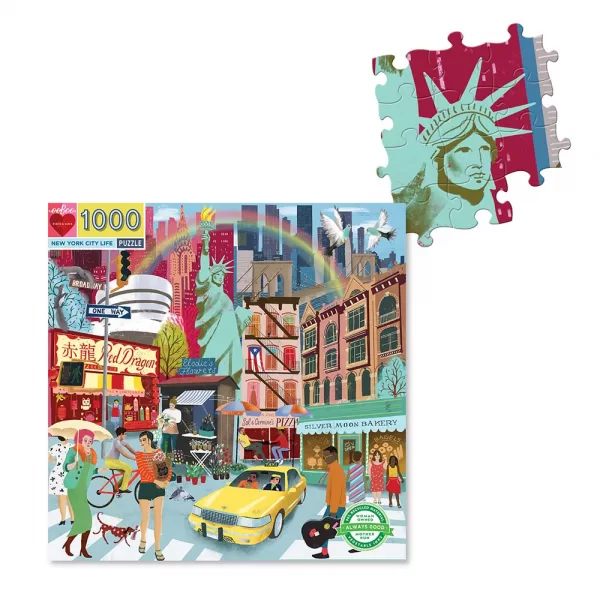 eeBoo – New York City Life 1000 Piece Puzzle