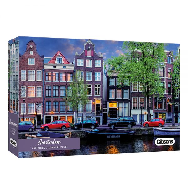 Gibsons – Amsterdam 636 Piece Jigsaw Puzzle