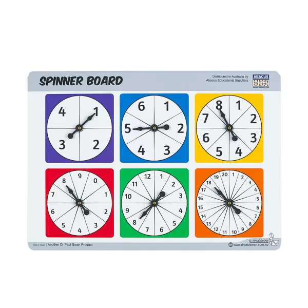 EDX Education – Spinner Board – Numbers