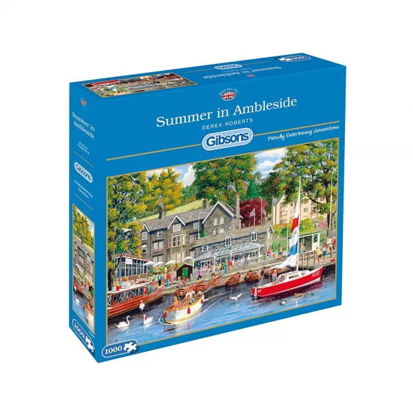Gibsons – Summer in Ambleside 1000 Piece Jigsaw Puzzle