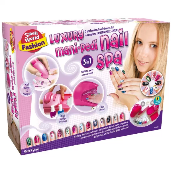 Small World Toys – Luxury Mani-Pedi Nail Spa Set