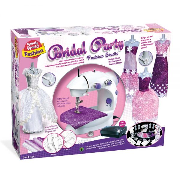 Small World Toys – Fashion Studio Bridal Party Sewing Set