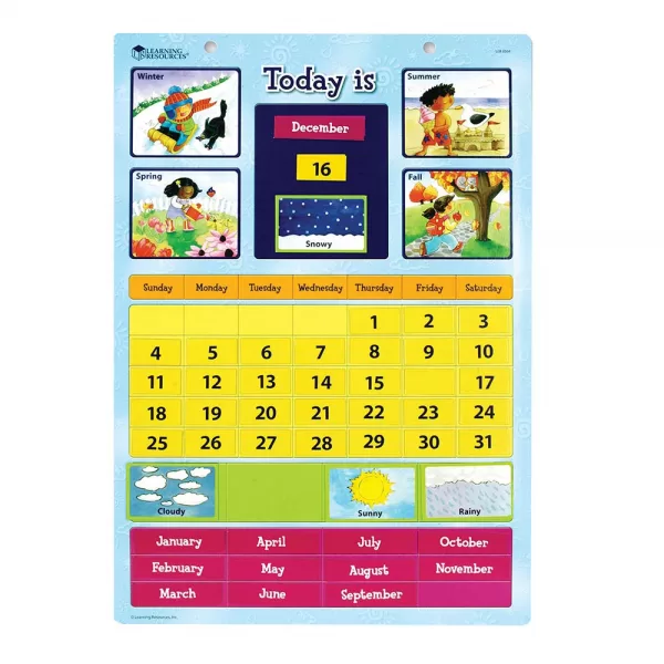 Learning Resources – Magnetic Calendar