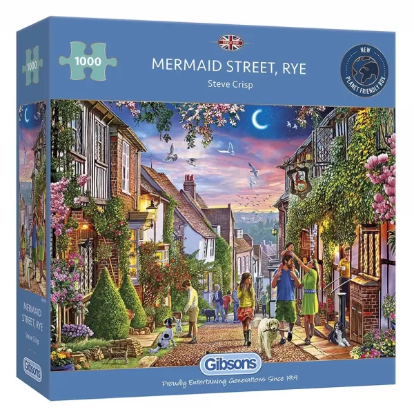 Gibsons – Mermaid Street Rye 1000 Piece Jigsaw Puzzle