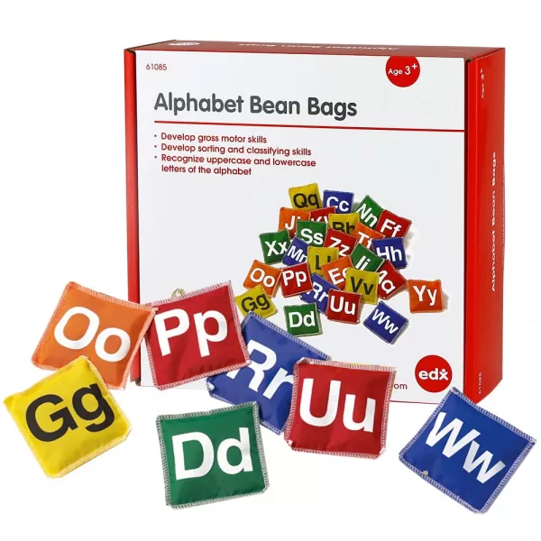 EDX Education – Bean Bags Alphabet 26pc Cotton Bag