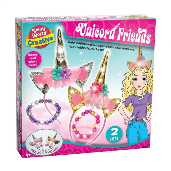 Small World Toys – Unicorn Friends – Arts & Crafts Set