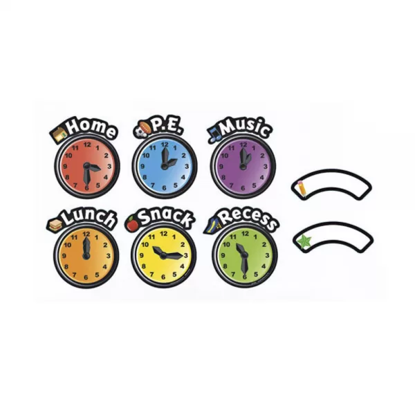 Learning Resources – Magnetic Daily Schedule Clocks