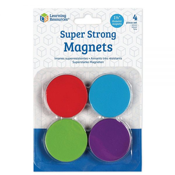 Learning Resources – Super Strong Magnets Set of 4