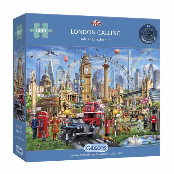 Gibsons – London Calling 1000 Piece Jigsaw Puzzle