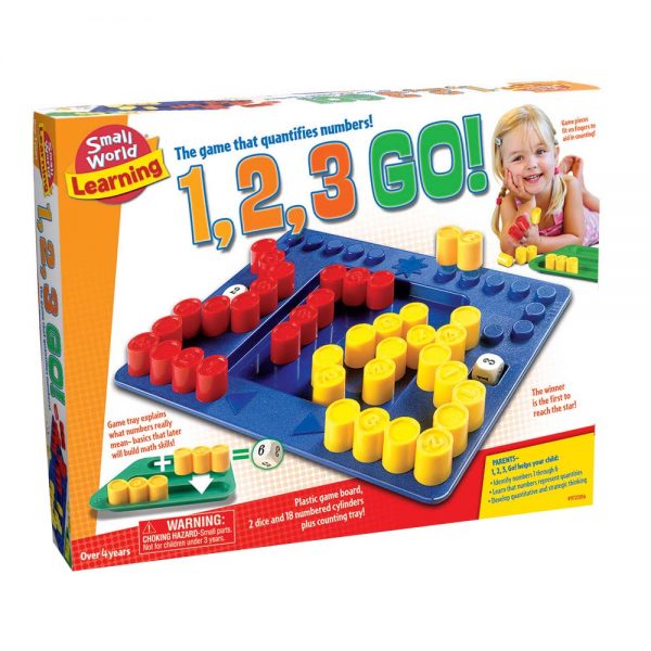 Small World Toys – 1-2-3 Go! – Number Game – 14pcs