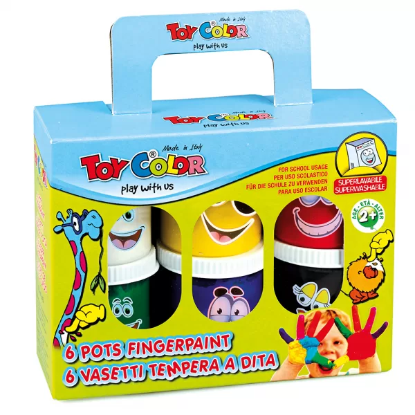 Toy Color - Ready Mix Superwashable Finger Paints