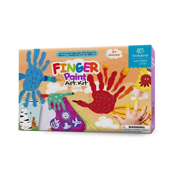 TookyToy – Finger Paint Art Kit