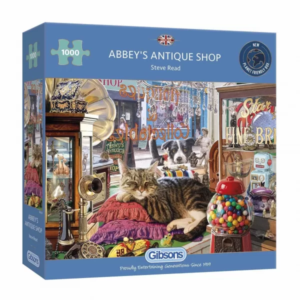 Gibsons – Abbey’s Antique Shop 1000 Piece Jigsaw Puzzle