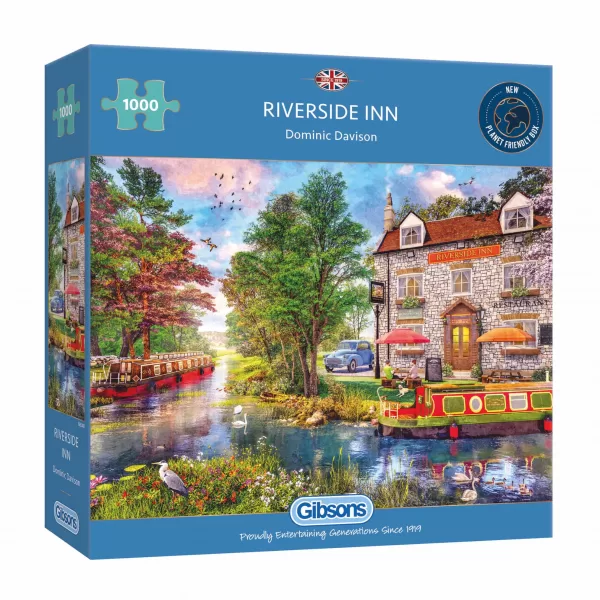 Gibsons – Riverside Inn 1000 Piece Jigsaw Puzzle