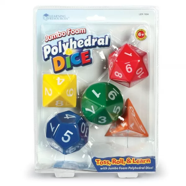 Learning Resources – Jumbo Polyhedral Dice