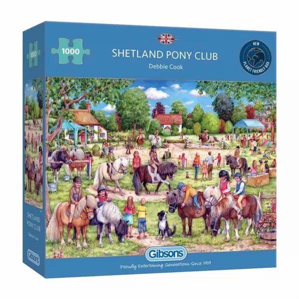 Gibsons – Shetland Pony Club 1000 Pieces Jigsaw Puzzle