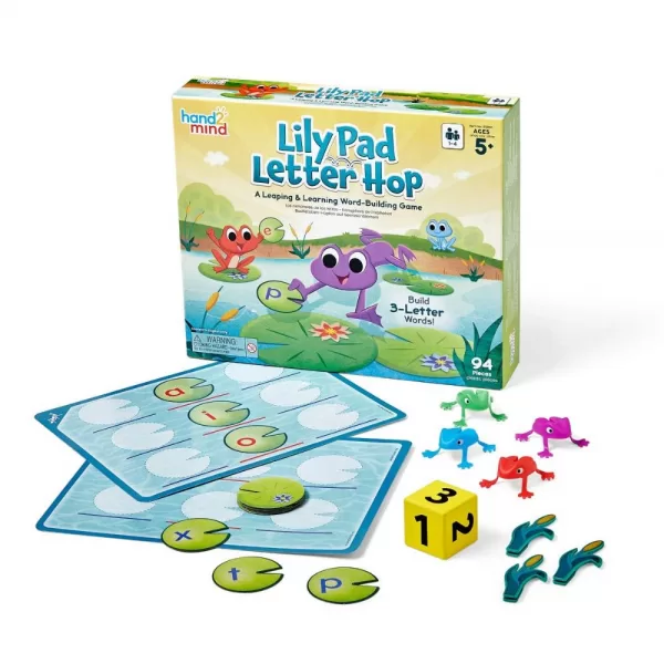 Greenbean – Lily Pad Letter Hop Word-Building Game