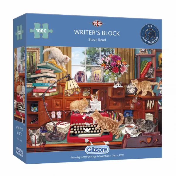 Gibsons – Writer’s Block 1000 Pieces Jigsaw Puzzle