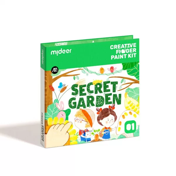 Mideer – Creative Finger Paint Kit – Secret Garden