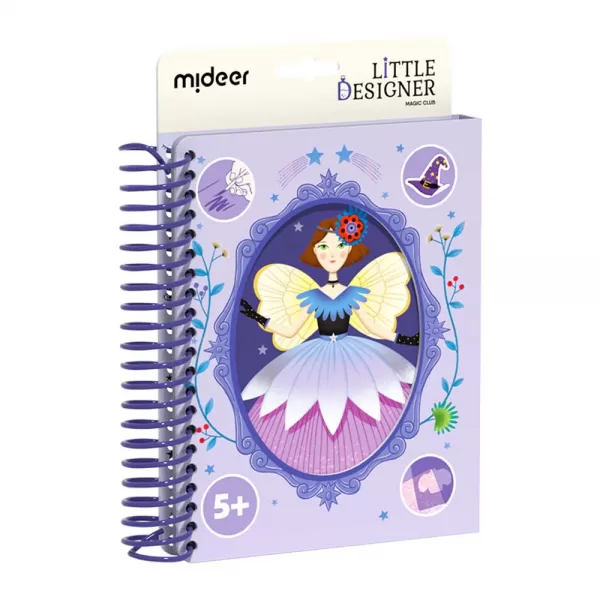 Mideer – Little Designer Arts & Crafts Book Set – Magic Club