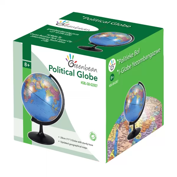Greenbean Science – Globe Political – 28cm