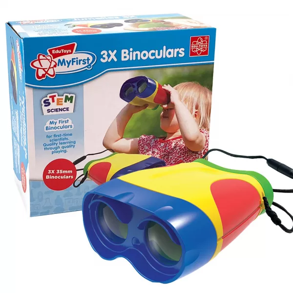 Edu-Toys – My First – Science – 3x 35mm Binoculars