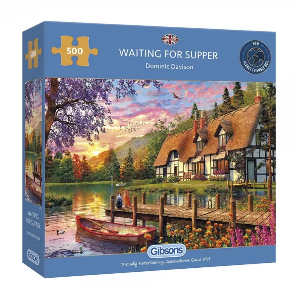 Gibsons – Waiting for Supper 500 Piece Jigsaw Puzzle