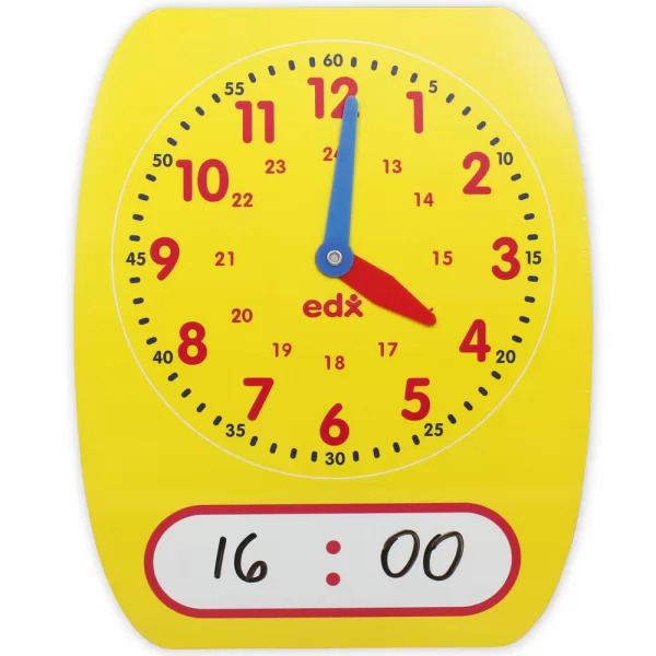 EDX Education – Clock – Write & Wipe – Demo – 24Hr