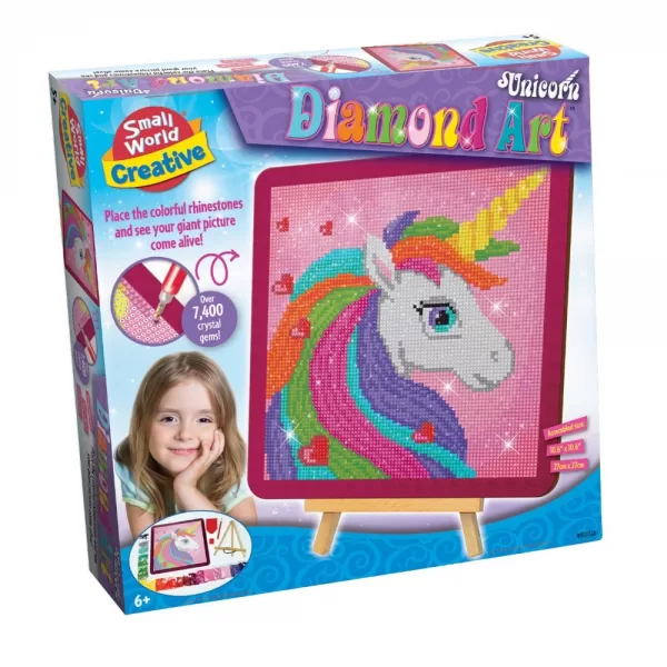 Small World Toys – Unicorn Diamond Art Kit