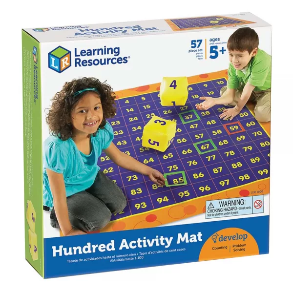 Learning Resources – Hip Hoppin’ Hundred Mat™ Activity Set