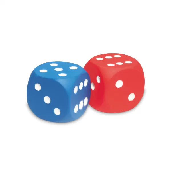 Learning Resources – Giant Soft Foam Dot Dice – Set Of 2