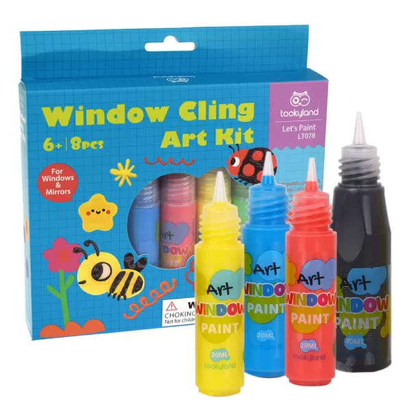 TookyToy – Window Cling Art Kit