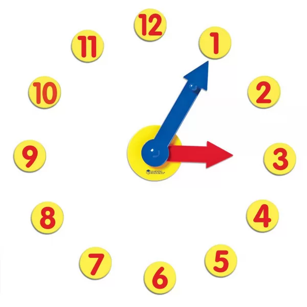Learning Resources – Magnetic Time Activity Set