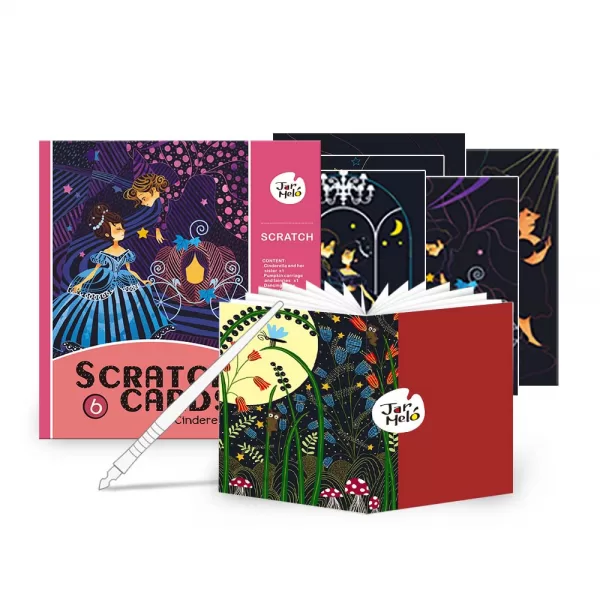 Jar Meló – Scratch Cards Set – Cinderella