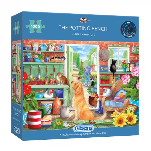 Gibsons – The Potting Bench 1000 Piece Jigsaw Puzzle