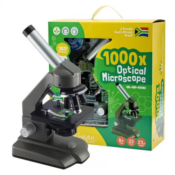 Greenbean Science – 1000x Optical Microscope with Dual Lights