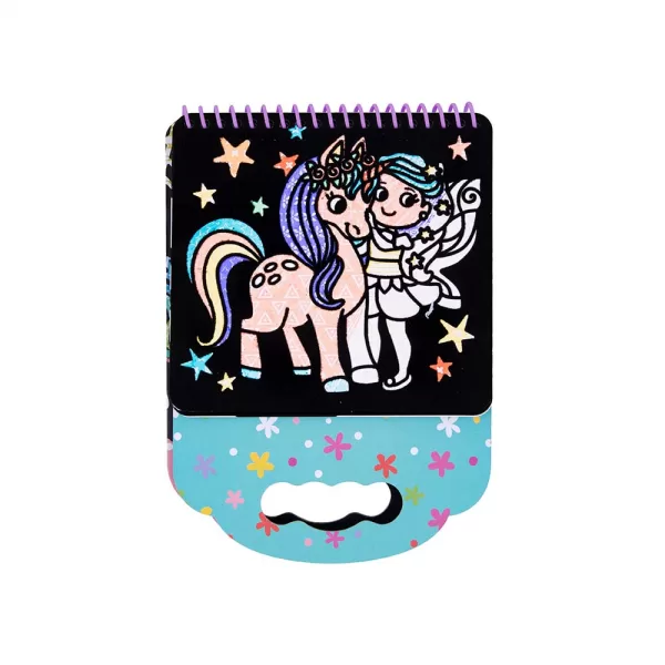 TookyToy – Velvet Coloring Kit – Unicorn