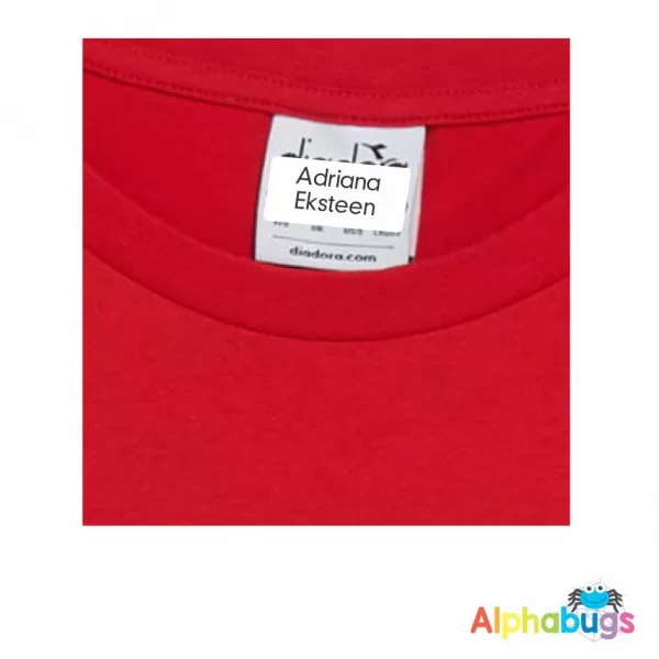 Stick On Clothing Labels