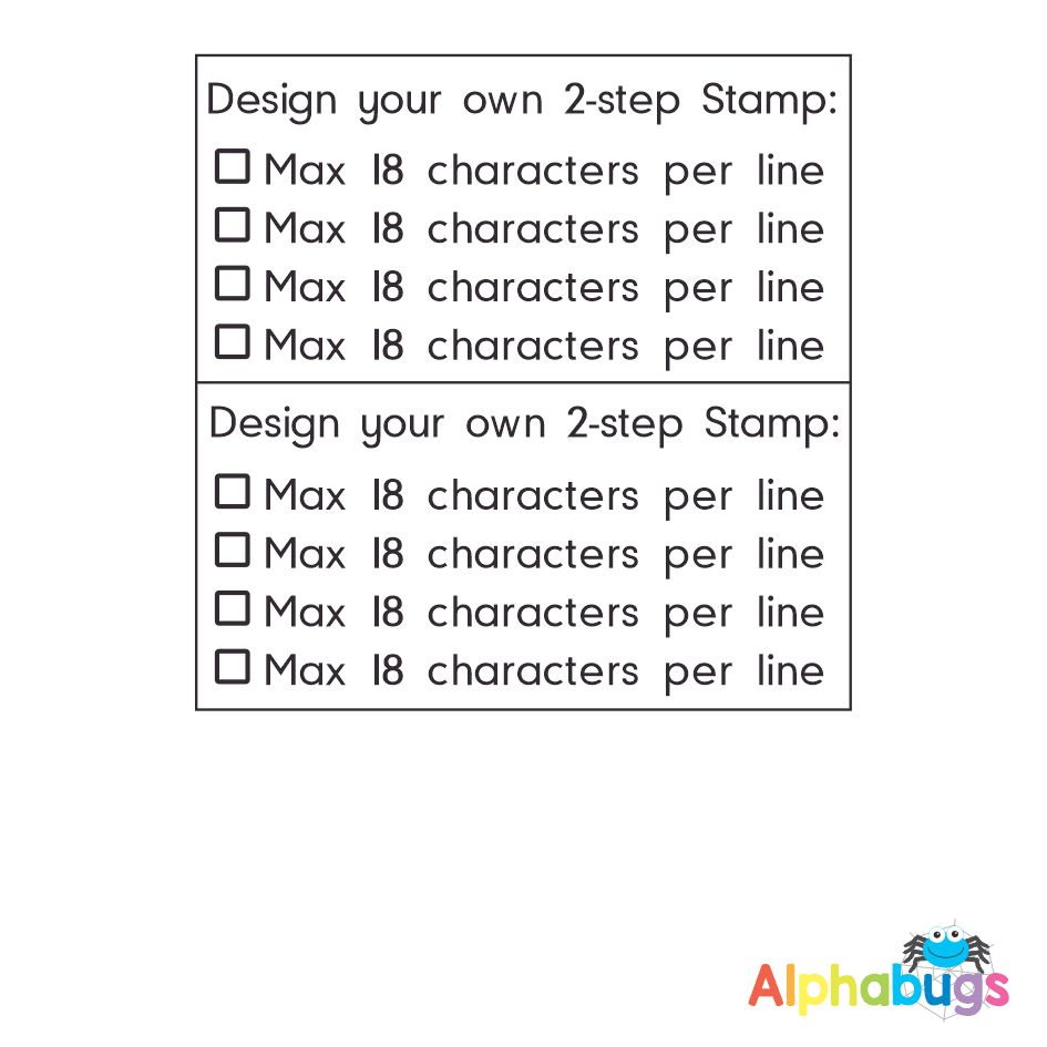 DYO 2-Step 4-Line Checklist (Wood)