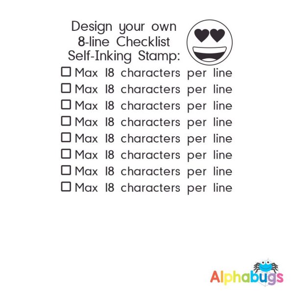 DYO 8-Line Checklist (Wood)