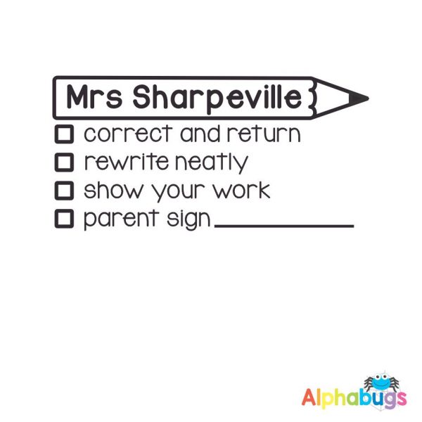 Personalised What Next Checklist (Self-Inking)