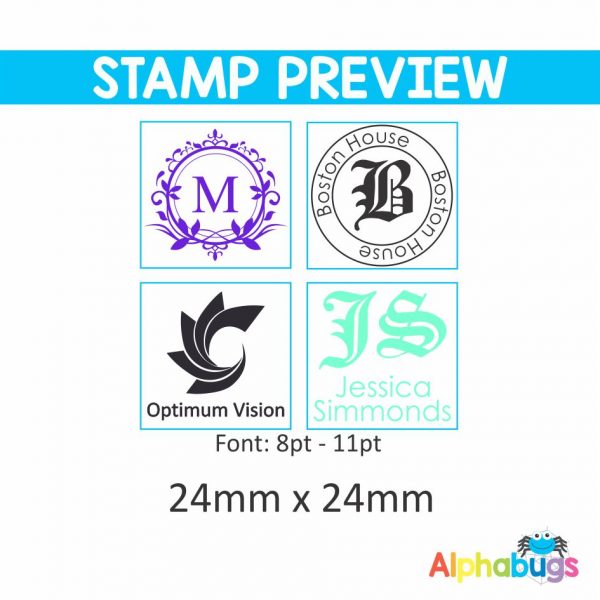 Replacement Stamp Rubber – 24mm x 24mm