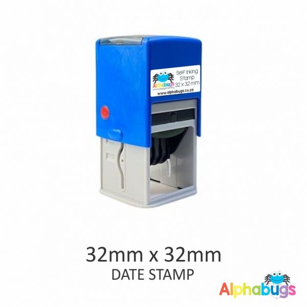 Self-Inking Stamp Dater 32mm x 32mm