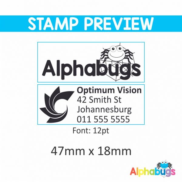 Replacement Stamp Rubber – 47mm x 18mm