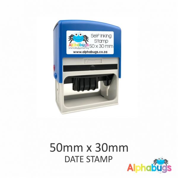 Self-Inking Stamp Dater 50mm x 30mm