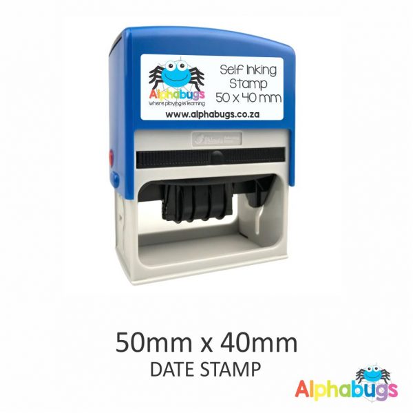 Self-Inking Stamp Dater 50mm x 40mm