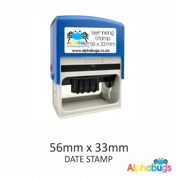 Self-Inking Stamp Dater 56mm x 33mm