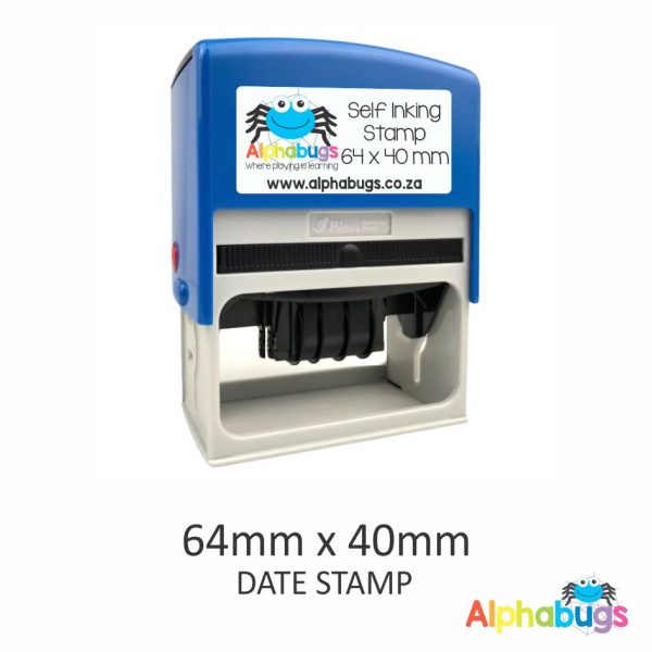 Self-Inking Stamp Dater 64mm x 40mm