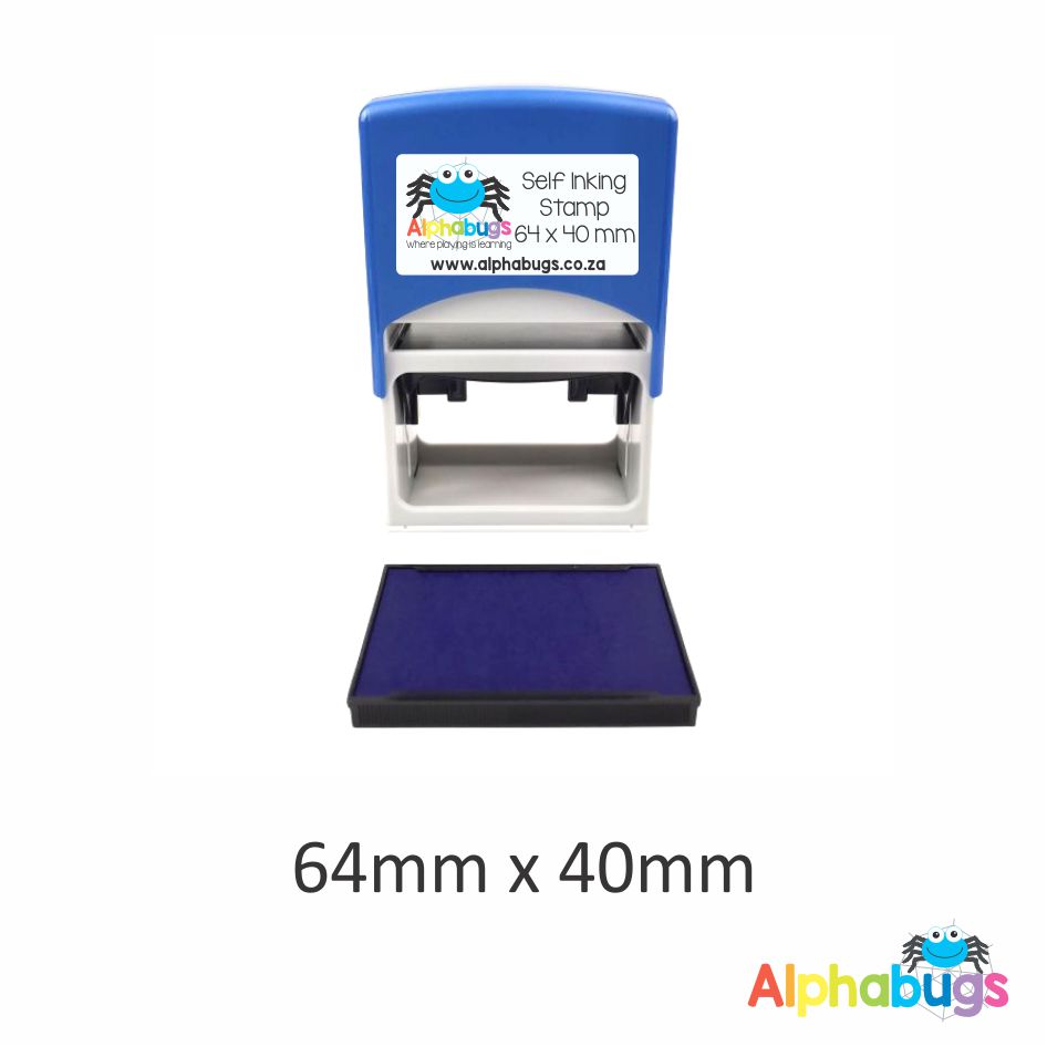 Self-Inking Stamp 64mm x 40mm